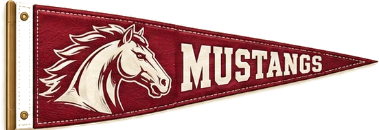 Mustangs pennant
