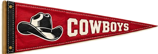 Cowboys pennant